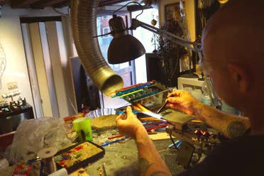 Taller de vidrio veneciano