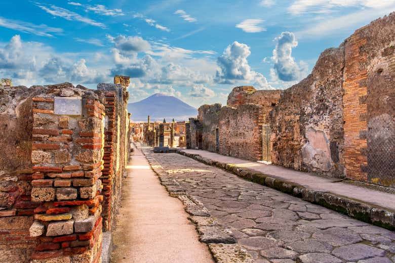 Autobús turístico a Pompeya