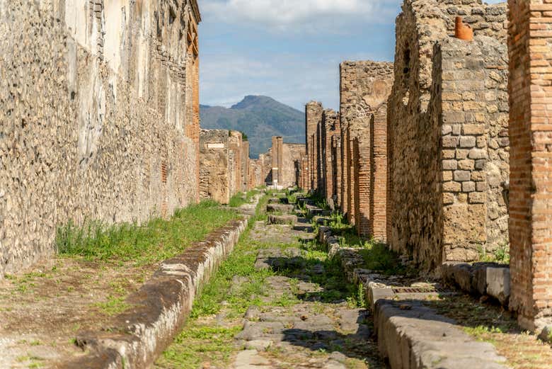 Autobús turístico a Pompeya