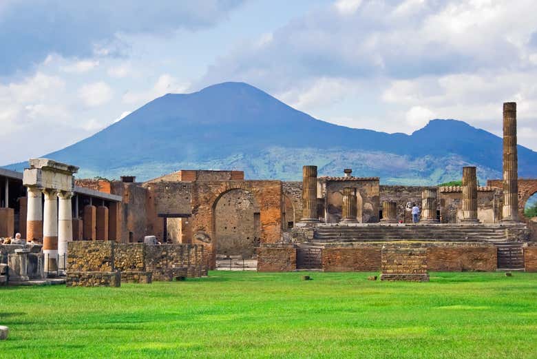 Autobús turístico a Pompeya