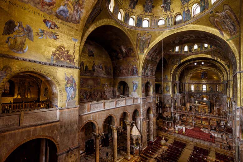 Entrada a la Basílica de San Marcos con audioguía y experiencia de realidad virtual