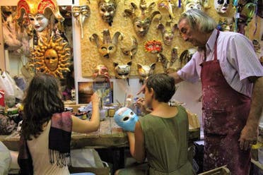Taller de mscaras venecianas