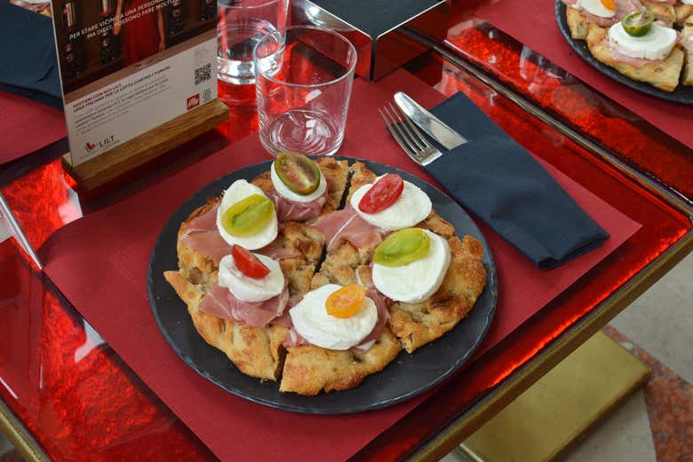 Aperitivo en los Jardines Reales