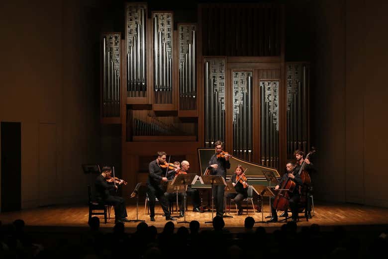 Concierto de música clásica en la iglesia de San Vidal