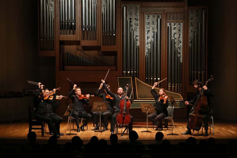 Concierto de música clásica en la iglesia de San Vidal