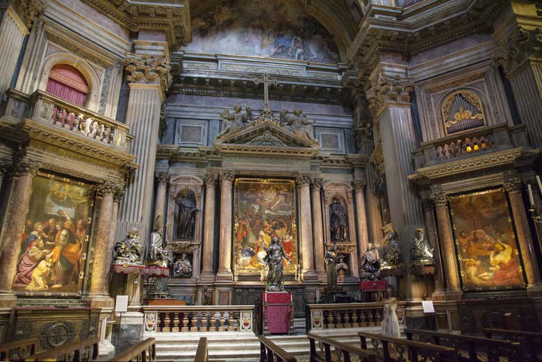 Visita guiada por la Capilla del Tesoro de San Genaro
