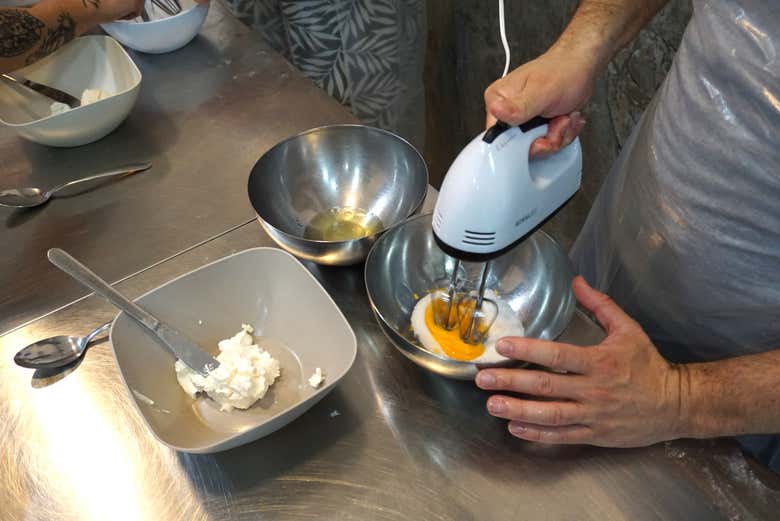 Taller de tiramisú en Nápoles