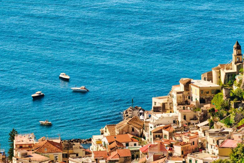 Excursión a la Costa Amalfitana + Visita a una fábrica de limoncello