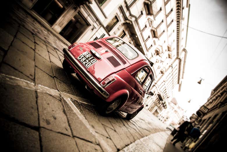 Tour privado en Fiat 500 por Milán
