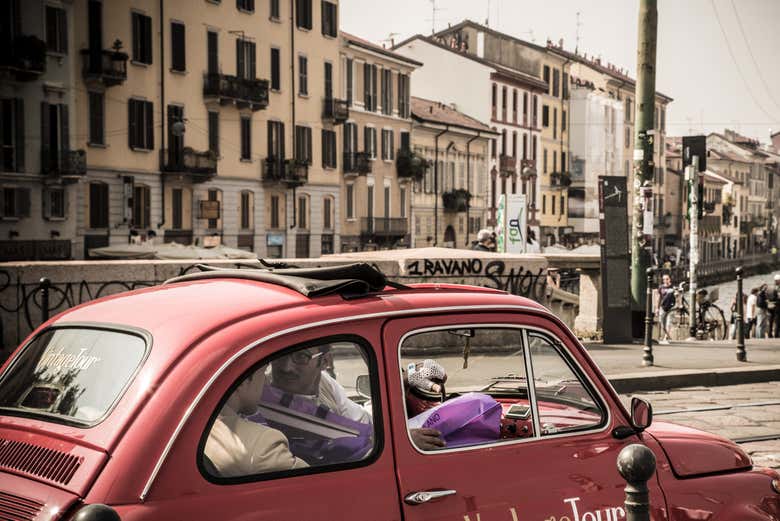 Tour privado en Fiat 500 por Milán