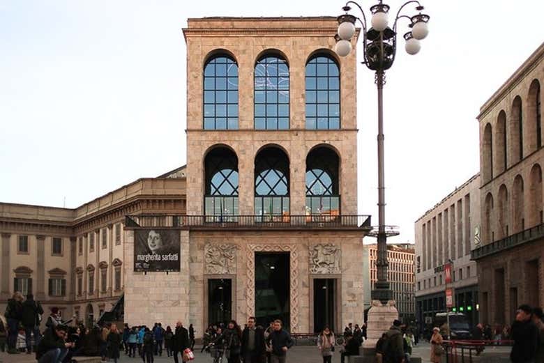 Entrada al Museo del Novecento con audioguía