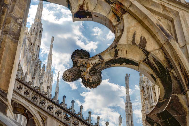 Tour por las terrazas del Duomo