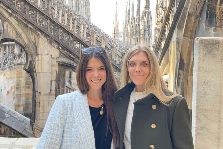 Tour por las terrazas del Duomo