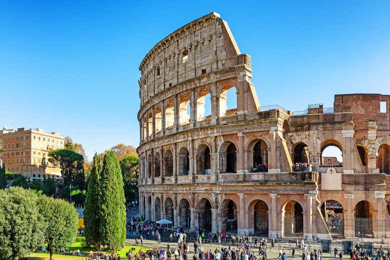 Excursión a Roma en tren de alta velocidad + Visita al Coliseo, Foro y Palatino