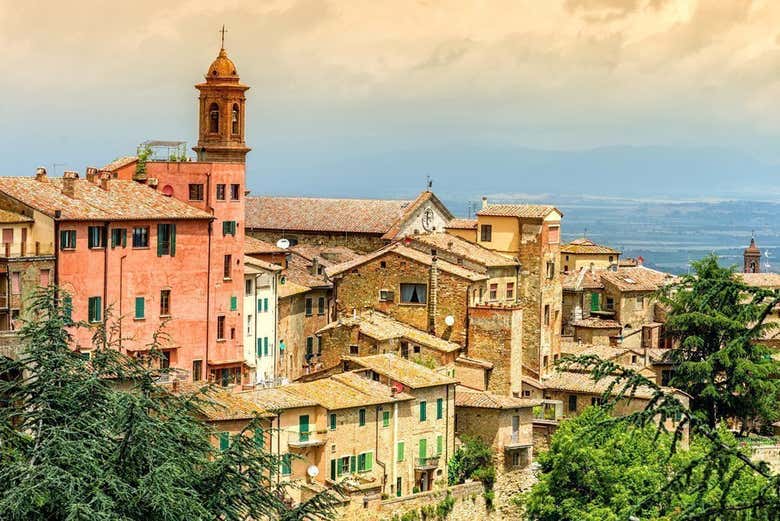 Excursión a Pienza y Montepulciano + Degustación de vino