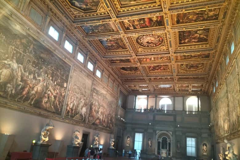 Visita guiada por el Palazzo Vecchio