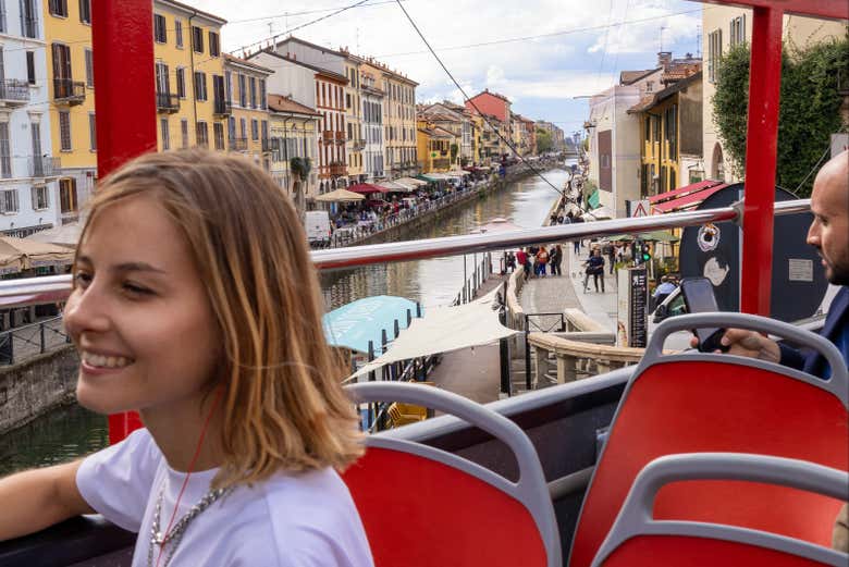 Autobús turístico de Milán