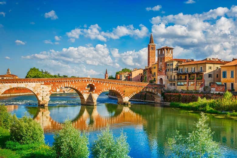 Excursión en tren a Venecia y Verona