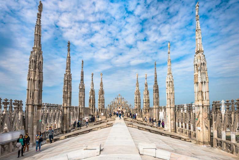 Tour por la Catedral de Milán + Terrazas
