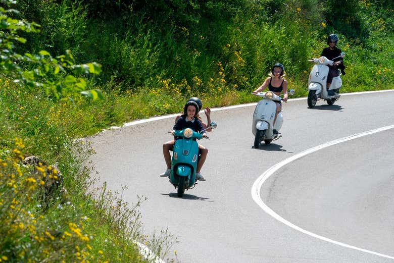 Tour en vespa por el Chianti