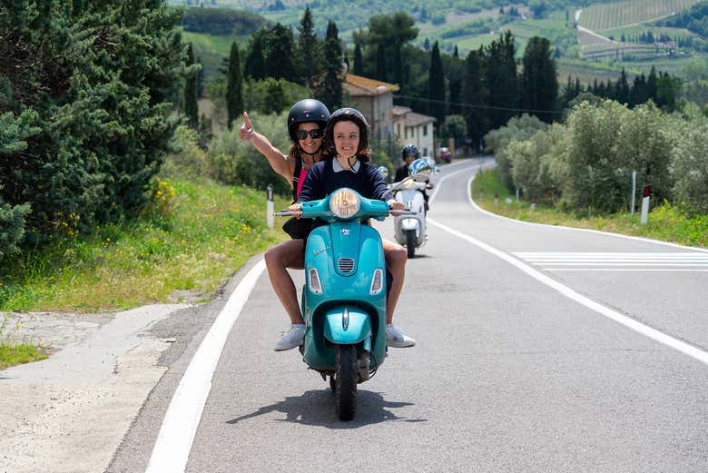 Tour en vespa por el Chianti