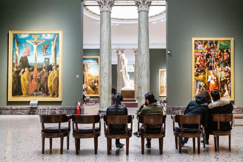 Visita guiada por la Pinacoteca de Brera