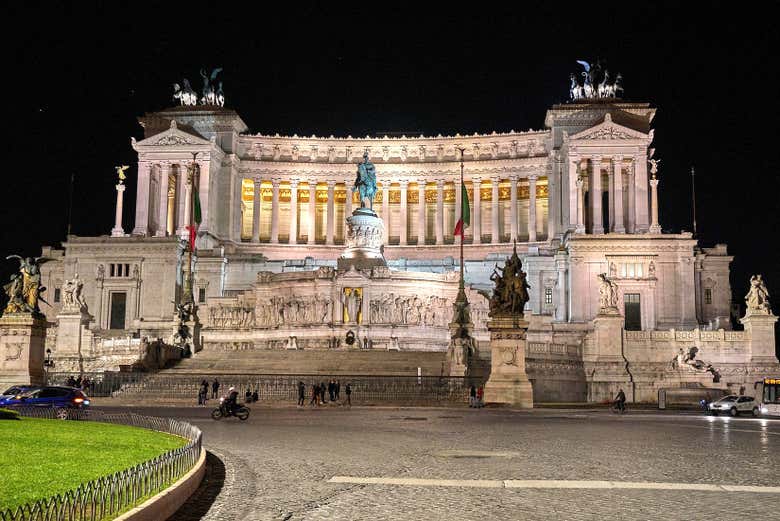 Tour en tuk tuk eléctrico por Roma