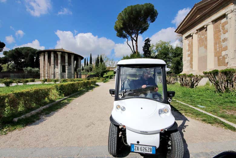 Tour en tuk tuk eléctrico por Roma