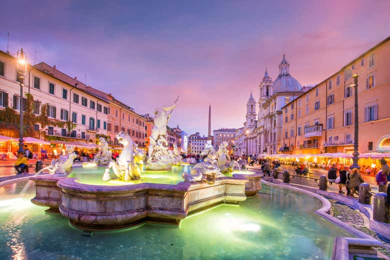 Free tour nocturno por Roma