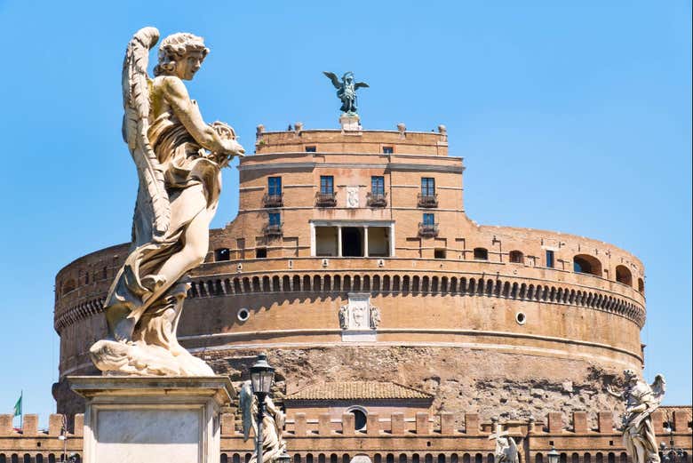 Entrada al Castillo de Sant'Angelo con audioguía