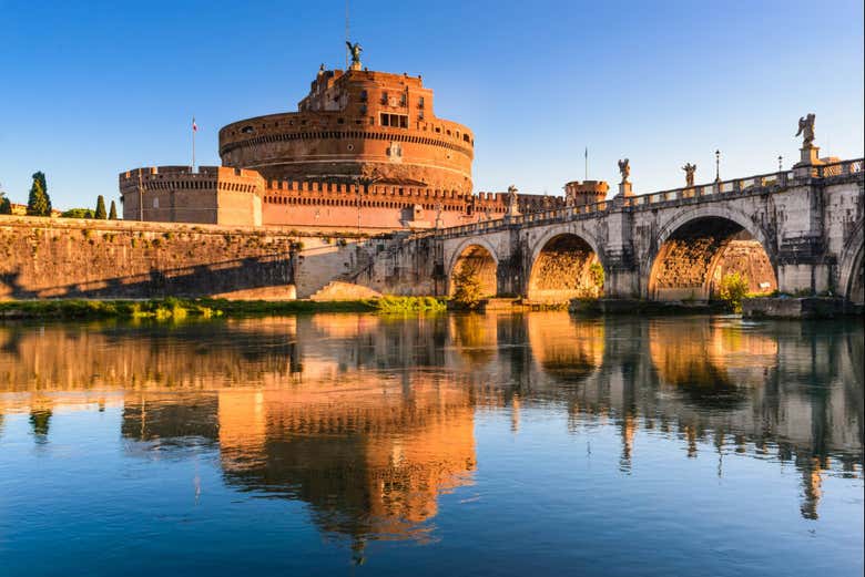 Entrada al Castillo de Sant'Angelo con audioguía