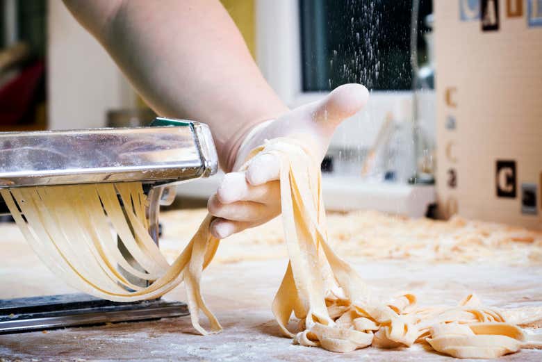 Taller de pasta italiana y tiramisú