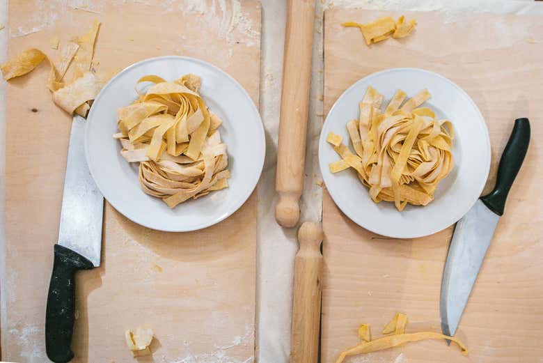 Taller de pasta italiana y tiramisú
