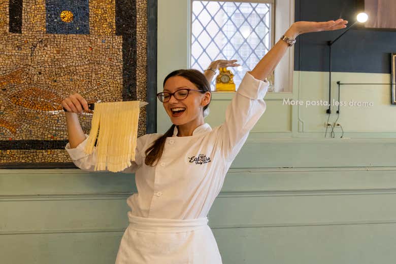 Taller de pasta italiana y tiramisú