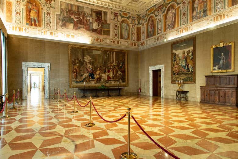 Entrada al Palacio de Letrán con audioguía