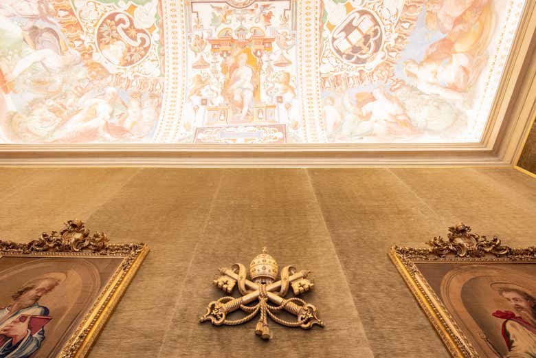 Entrada al Palacio de Letrán con audioguía