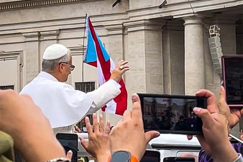 Audiencia con el papa León XIV