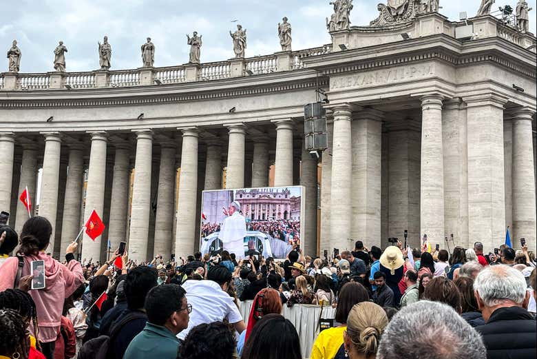 Audiencia con el papa León XIV
