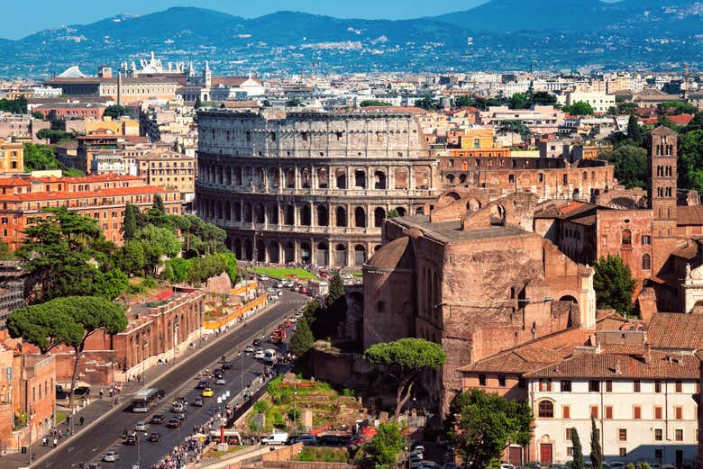 Coliseo, Foro y Palatino + Arena de gladiadores