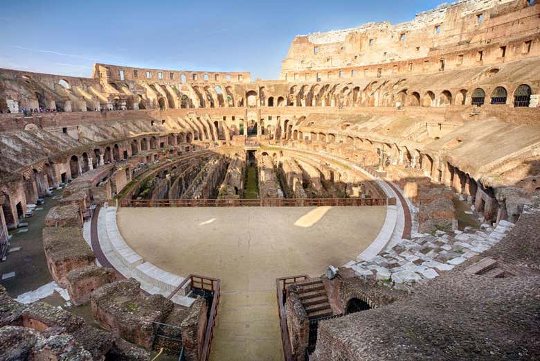 Coliseo, Foro y Palatino + Arena de gladiadores