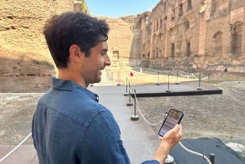 Entradas a las termas de Caracalla con audioguía