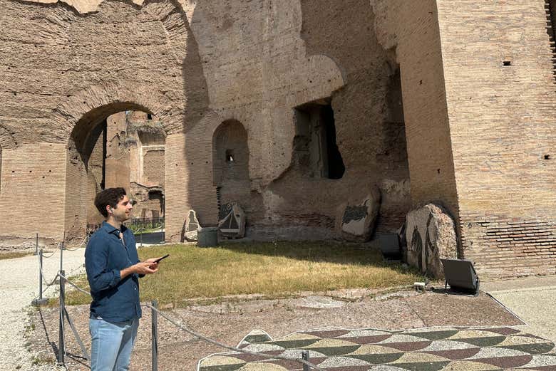 Entradas a las termas de Caracalla con audioguía