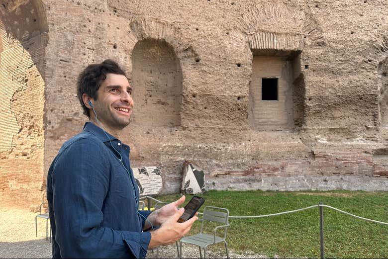 Entradas a las termas de Caracalla con audioguía