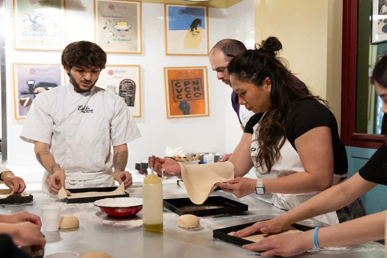 Taller de pizza italiana