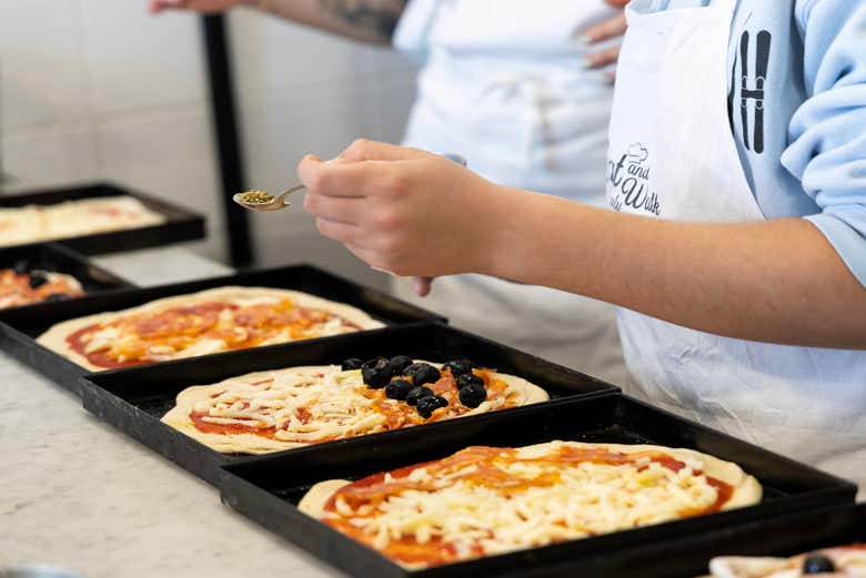 Taller de pizza italiana