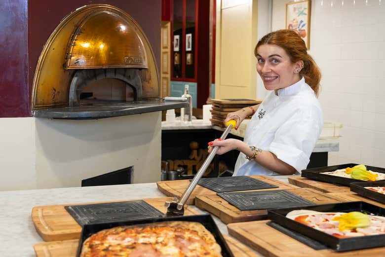 Taller de pizza italiana