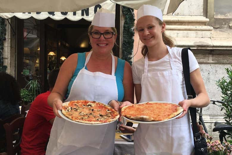 Taller de pizza italiana