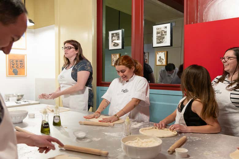 Taller de pizza italiana