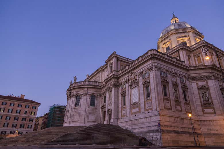 Entrada a la Basílica de Santa María la Mayor con audioguía + Subida a la cúpula