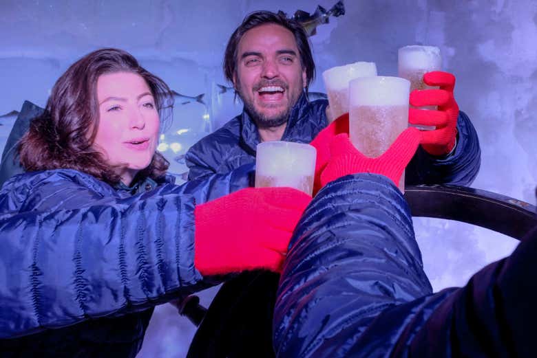 Entrada al Icebar Xtracold